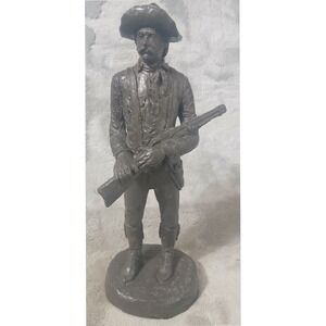 Michael Garman 1987 The Rifleman Cowboy Sculpture Vintage Western Figurine 9.5in